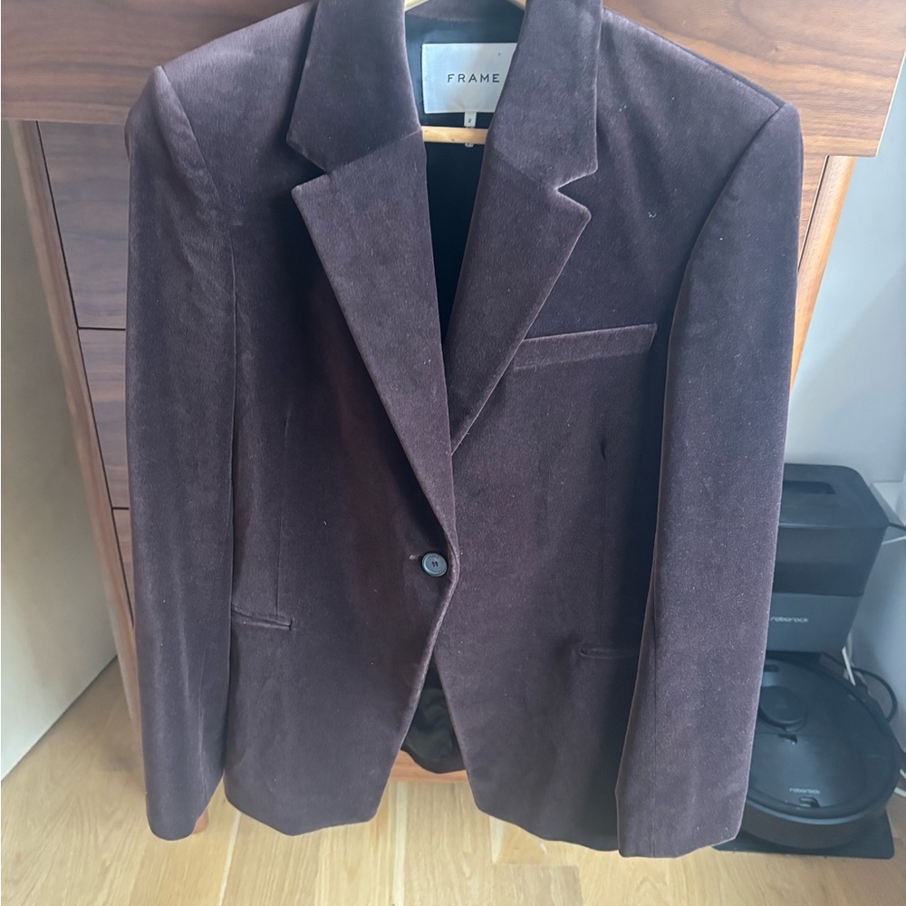 Frame Denim Rich Brown Jacket